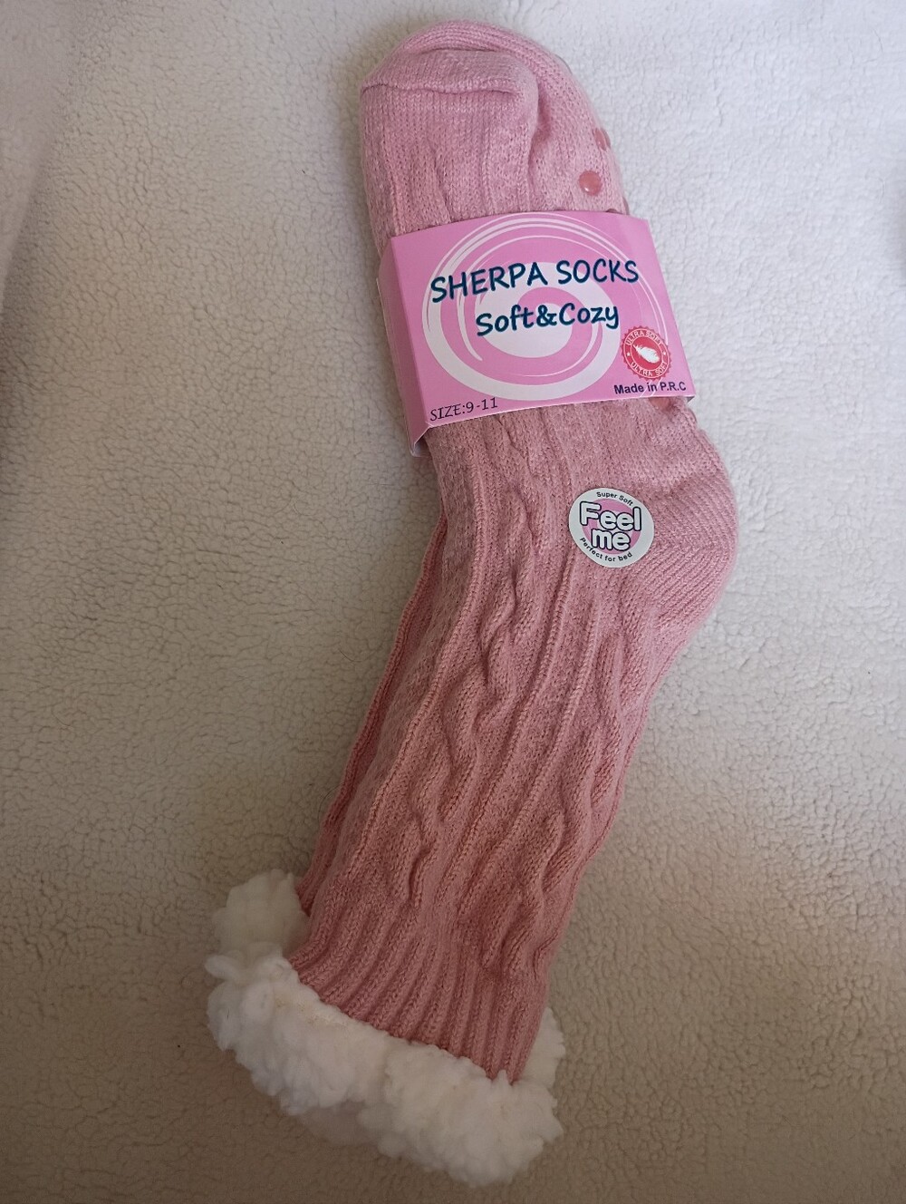 Sherpa Socks Soft & Cozy- Various Colors/Designs - Picture 8 of 10